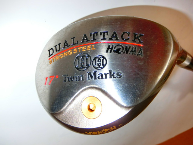 ★ホンマゴルフ DUALATTACK Twin Marks 17° R・中古★拍卖
