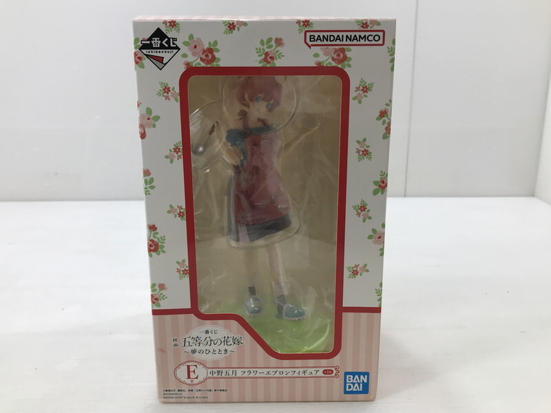 TAG【中古】★E賞 中野五月 フラワーエプロン 「一番くじ 映画 五等分の花嫁 〜夢のひととき〜」 〈053-250910-YK-18-TAG〉拍卖