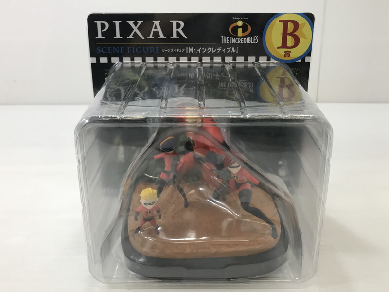 TAG【未使用品】★B賞 シーンフィギュア Mr.インクレディブル ★Happyくじ PIXAR 2025〈041-250925-YK-28-TAG〉拍卖