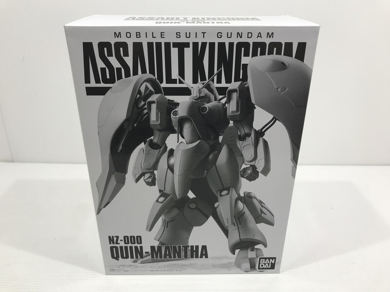 TAG【未使用品】★機動戦士ガンダム ASSAULT KINGDOM クィン・マンサ NZ-000 ★未開封 ★箱イタミ有〈056-250926-TI-03-IWA〉拍卖