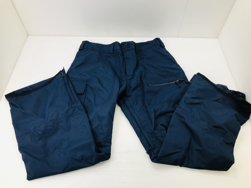 TAG【現状渡し品】★BURTON Living Lining スノーボードパンツ 青 XLサイズ ★本体のみ ★ほつれあり〈120-250821-TI-12-TAG〉拍卖