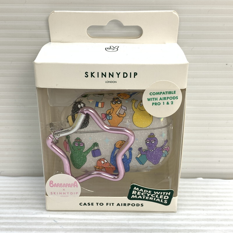 MIN【中古美品】AirPodsPro 第二世代 第一世代 用ケース BP レインボー バーバパパ SKINNYDIP〈208-250915-ks-37-MIN〉拍卖