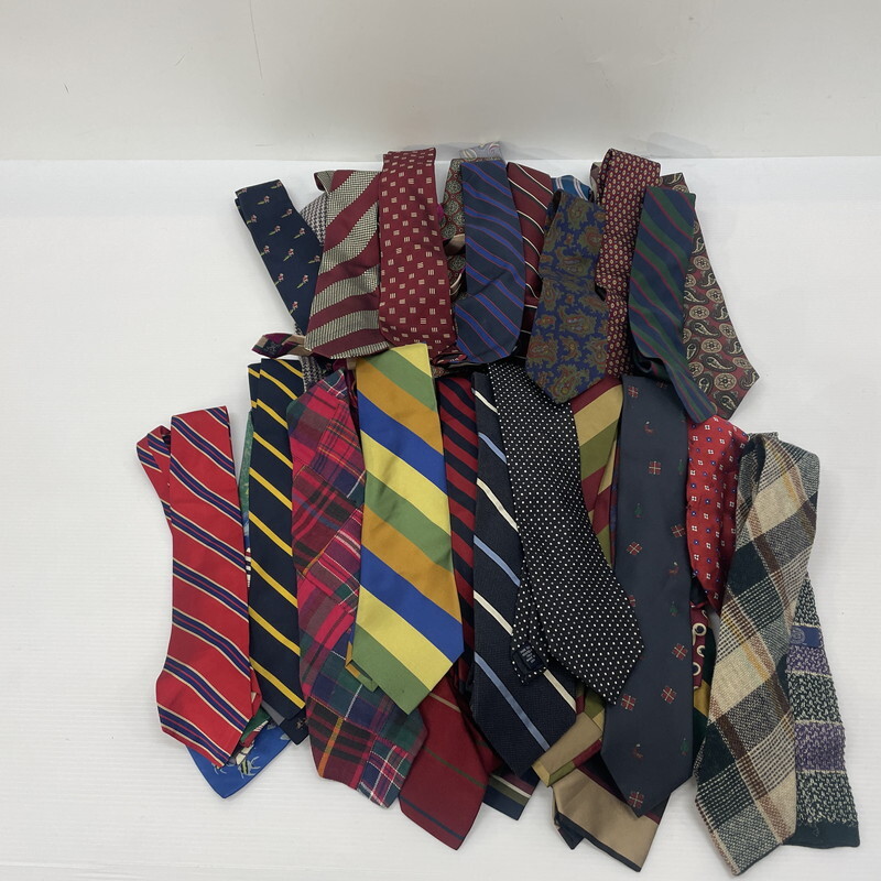 TEI【現状渡し品】ネクタイ 49本 まとめ RALPH LAUREN BROOKS BROTHERS LOEWE PAUL SMITH GAP ブランド 〈208-250915-TS-10-TEI〉拍卖