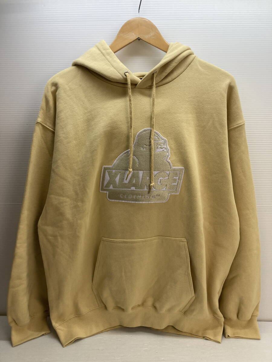 MIN 【中古美品】 X-LARGE 101213012014 SWEATSHIRT サイズ:L カラー:イエロー メンズ 〈150-250904-em-15-MIN〉拍卖