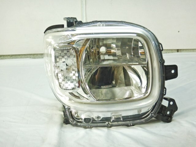 美品 MK53S スペーシア スタンダード系 右ヘッドライト LED イチコー 1959 35120-79R11 ※9904拍卖