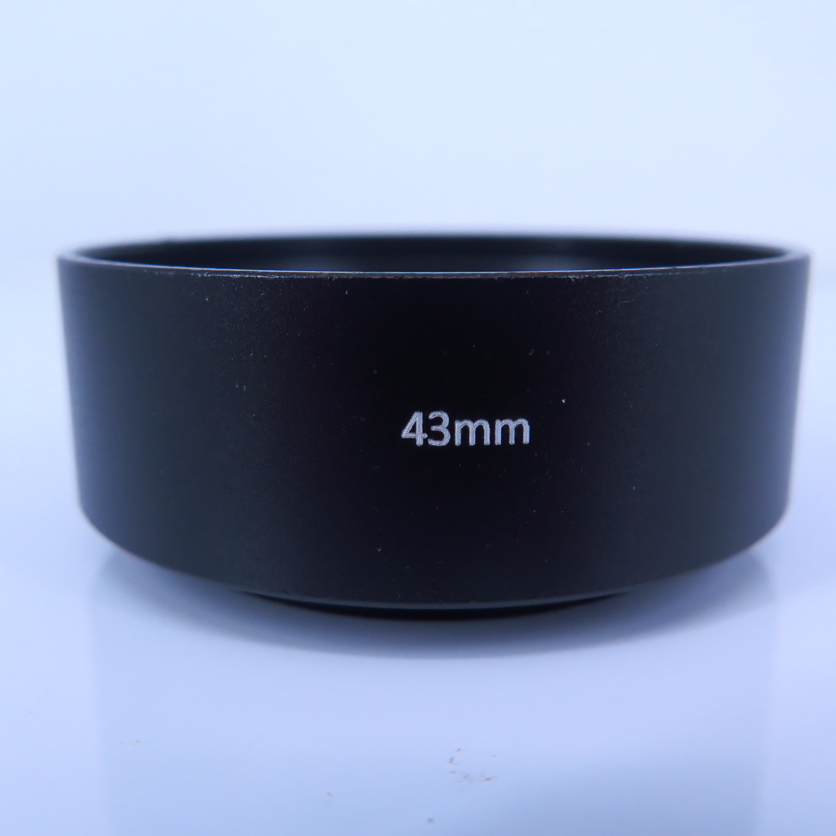 732■定■ 良品 標準 43mm メタルフード 汎用 レンズフード 送料無料【検: 金属製 レンズフード フィルター 互換品 禮璽 】拍卖