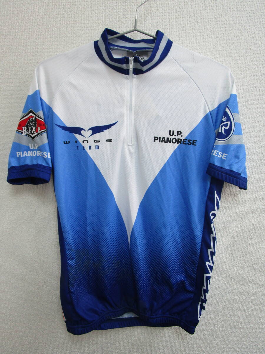W.25.I.20 CIJ ☆ サイクリングジャージ PUNTO ブルー ホワイト XSサイズ USED ☆拍卖