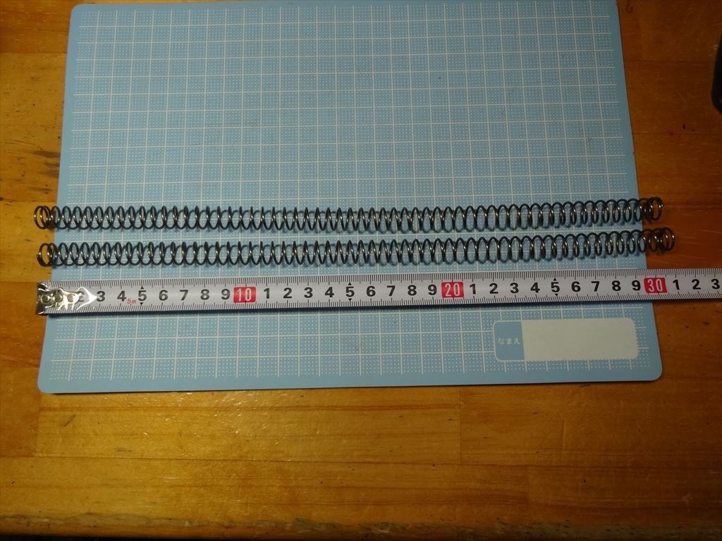 【2本セット】スプリング 線径1.2mm×外径12mm×長さ300mm 【送料185円】016拍卖