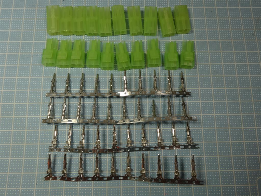 ●電動ガン用 タミヤ ミニコネクタ/10ペアセット/ミニSバッテリー用 【送料140円~】074拍卖