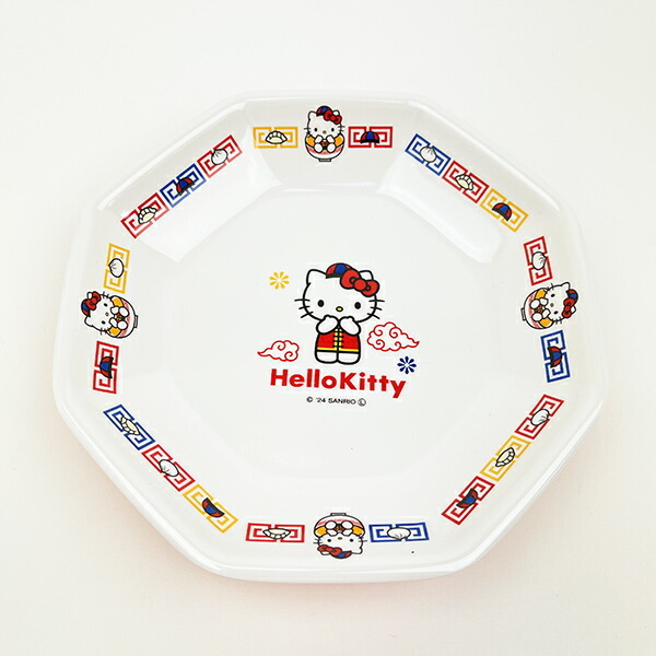 サンリオ ハローキティ メラミンチャーハン皿 お皿 食器 Sanrio拍卖