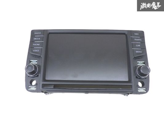 【実働外し!! ストア出品!】 フォルクスワーゲン 純正 AUCJZ ゴルフ7 TSI 2016年 右H モニター 単体 5G0919606 即納 内装 棚A-5拍卖
