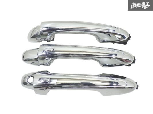 【未使用 アウトレット品】 トヨタ 純正 GUN125 ハイラックス アウターハンドル メッキ 3点セット 即納 棚2-1-3-C拍卖