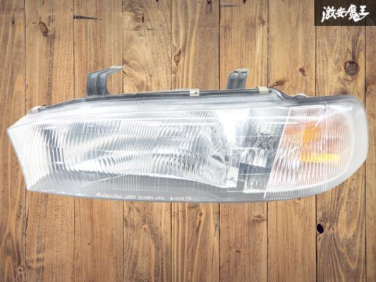 【レンズキレイ!!】スバル 純正 BG5 レガシィ ハロゲン ヘッドライト ヘッドランプ レンズ 左 左側 助手席側 KOITO 100-20578 即納 棚24-2拍卖