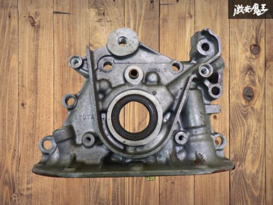 【クラック無】 TOYOTA トヨタ 純正 AE86 トレノ レビン 4A-GE 4AG オイルポンプ カバー 1個 即納 在庫有 棚拍卖