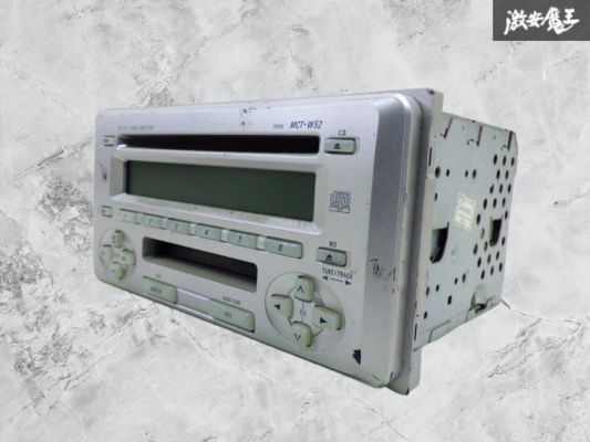 【ストア出品】 TOYOTA トヨタ 純正 2DIN オーディオ デッキ チューナー レシーバー ユニット 本体のみ 08600-00E20 棚拍卖