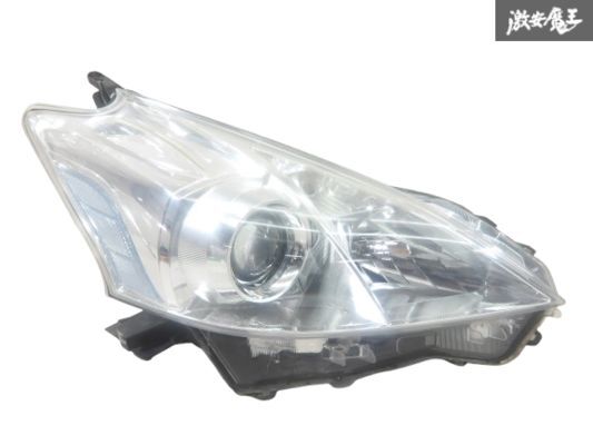 トヨタ 純正 ZVW40 ZVW41 プリウスアルファ 前期 ハロゲン ヘッドライト ヘッドランプ 右 右側 運転席側 刻印 2 KOITO 47-41 即納 棚8-5拍卖