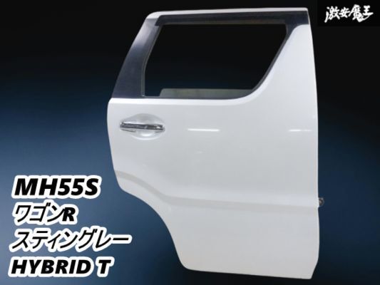 スズキ 純正 MH55S ワゴンR スティングレー HYBRID T 1型 リア ドア パネル 右 右側 RH ZVR ガラス 内張り MH35S MH95S 即納 棚C-2拍卖