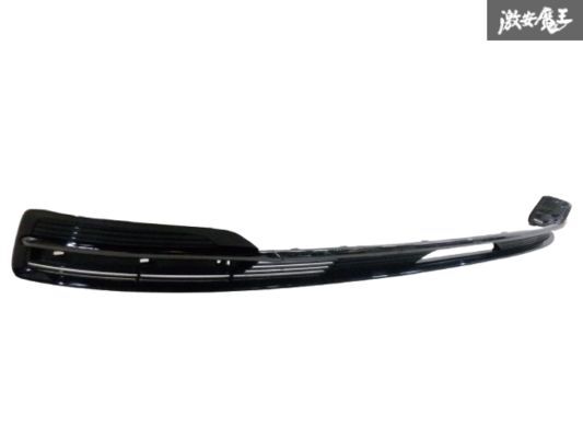 【程度良好】 トヨタ 純正 AZSH32 クラウン セダン リア バンパー エクステンション 52108-30160 黒×スモークメッキ 即納 棚2F-A-7拍卖