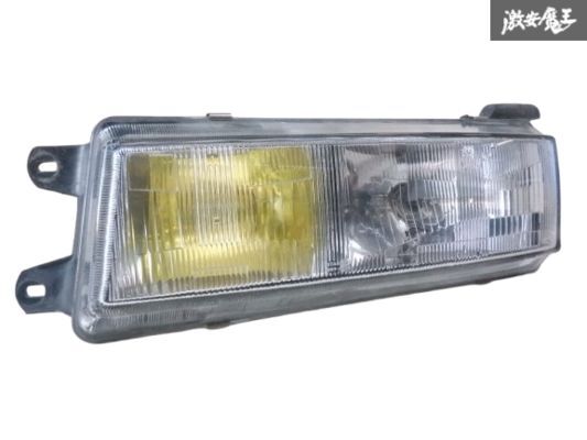 【割れなし】 三菱 純正 C61A C62A ミラージュ セダン ハロゲン ヘッドライト ランプ 左 左側 助手席側 STANLEY 001-4458 棚17-4拍卖