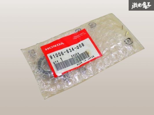 【未使用】HONDA ホンダ 純正 部品 ベアリング 1個 91006-634-008 即納 在庫有 棚4-2拍卖