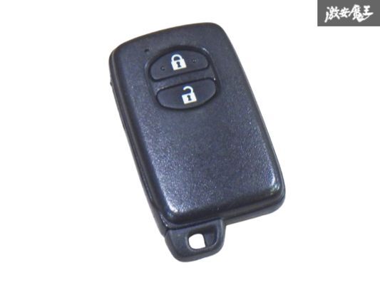 【保証付!!】トヨタ 純正 キーレス リモコンキー 2ボタン 001YUA 1033 実働車外し 在庫有 カギ 鍵 キー 即納 棚9-3-J拍卖