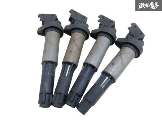 【実動外し】 BMW 純正 BOSCH ボッシュ E46 3シリーズ イグニッションコイル IGコイル 4本セット 0221504100 1220703201 E87 E90 棚25-3拍卖