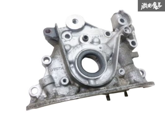 ☆業者出品☆ トヨタ 純正 AE92 レビン LEVIN トレノ TRUENO 4AG 4A-GE オイルポンプ カバー 即納 棚21-4拍卖