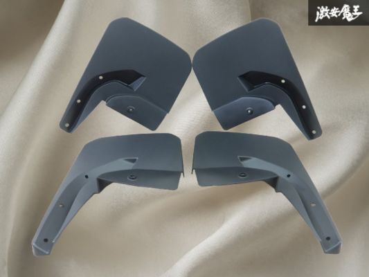 社外 JEEP ジープ JK62 JK型 ラングラー 2017年式 マッドガード マッドフラップ フロント リア 1台分 縦 約39.5cm×横 約28cm 黒系 棚I-8拍卖