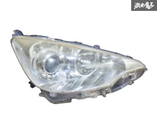 【ステー破損無し】トヨタ 純正 NHP10 アクア 前期 ハロゲン ヘッドライト ランプ 片側のみ KOITO 52-244 即納 棚22-5拍卖