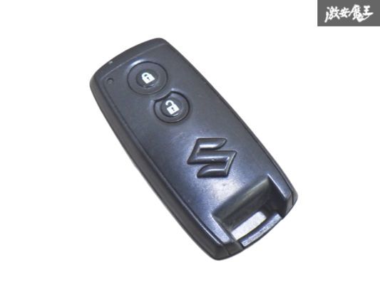 【保証付!!】スズキ 純正 キーレス リモコンキー 2ボタン U43PB14B 実働車外し 在庫有 カギ 鍵 キー 即納 棚A-6-2拍卖