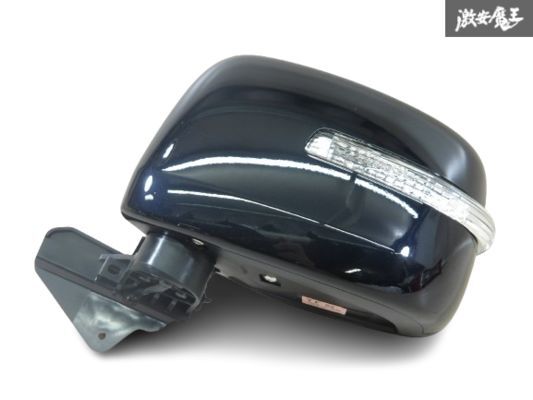 【未使用】スズキ 純正 MH23S ワゴンR ドアミラー サイドミラー 左 左側 8P 電動格納 ZJ3 ブラックパール 84702-70KV4-ZJ3 棚I-2拍卖