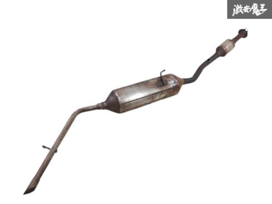 【内部割れガタ無し】 ダイハツ 純正 S321V ハイゼット カーゴ リア マフラー リアピース エキゾースト 触媒 コンバーター入り 棚G-9拍卖