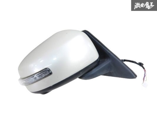 【保証付】日産 純正 B44A ルークス ドアミラー サイドミラー 右 11P 電動格納 カメラ付 バニラパール系 ISHIZAKAI 538 96301-7NL8C 棚J-10拍卖