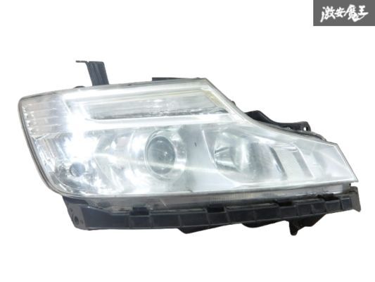 【点灯OK】 ホンダ 純正 RK5 RK6 ステップワゴン 後期 HID ヘッドランプ ヘッドライト 右 右側 運転席側 打刻 J2 KOITO 100-62075 棚22-4拍卖