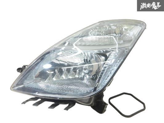 トヨタ 純正 NHW20 20 プリウス 後期 HID ヘッドライト ヘッドランプ レンズ 左 左側 助手席側 打刻 ソ KOITO 47-24 即納 棚J-5拍卖