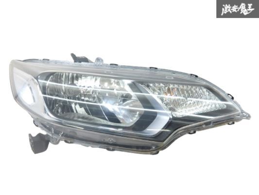 【割れ無し!!】ホンダ 純正 GK3 GK4 GP5 GP6 フリード ハロゲン ヘッドライト ヘッドランプ レンズ 右 右側 打刻 1 STANLEY W0349 棚24-4拍卖