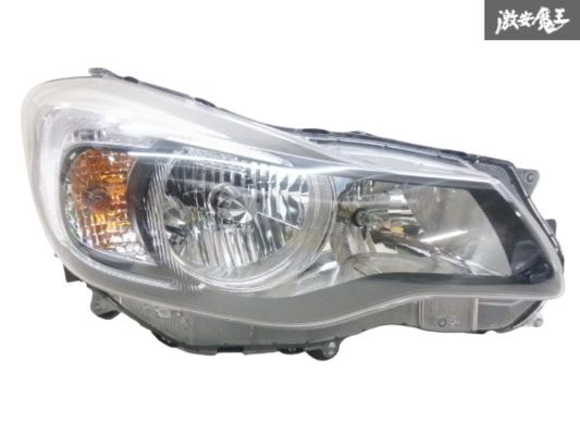 ☆割れなし☆ スバル 純正 GP7 インプレッサ H25年 HID ヘッドライト ランプ 右 右側 運転席側 STANLEY P9932 GP2 GP3 GP6 棚24-1拍卖