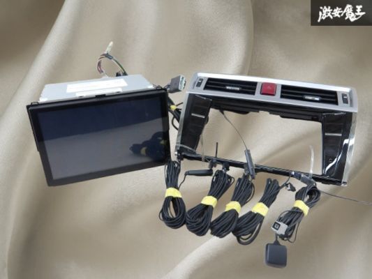 【保証付】Panasonic パナソニック スバル 純正 CN-LR800D 8インチ カーナビ ナビ フルセグ CD DVD Bluetooth BN9 レガシィでの使用 棚J-3拍卖