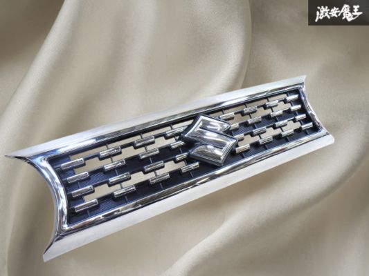 【状態良品】スズキ純正 MX91S ワゴンRスマイル フロントメッキ グリル ラジエーターグリル 71741-84S7 即納 棚2F-Q-1拍卖