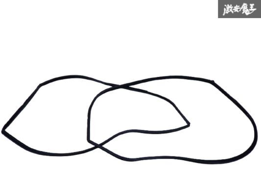 【ストア出品】 TOYOTA トヨタ 純正 JZS171 17 クラウン アスリートV フロント ドア ゴムモール 左右 セット 金具付き 即納拍卖