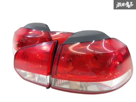 VW フォルクスワーゲン 純正 WVWZZ 1K ゴルフ テールライト テールランプ 4点セット 左右 89090598 89090894 89090909 89091067 棚2F-P-6拍卖