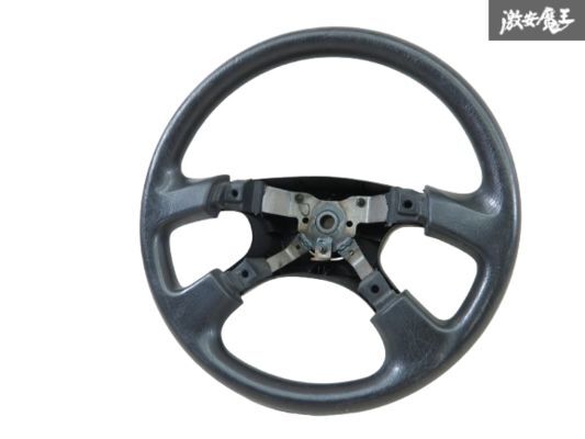 ダイハツ 純正 L512 L500系 ミラ ステアリング ホイール ハンドル 黒系 直径 約36cm 663030-51080 663030-51090 即納 棚3-2拍卖