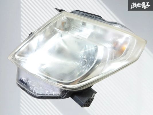 【割れ無し!!】スズキ 純正 MH34S MH44S ワゴンR 後期 ハロゲン ヘッドライト ヘッドランプ 左 左側 助手席側 KOITO 100-59316 即納 棚24-5拍卖