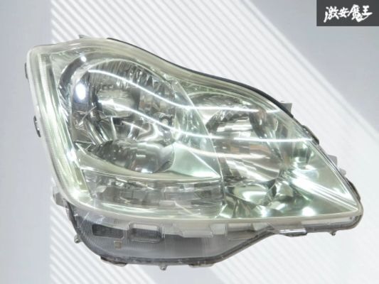 【割れ無し!】トヨタ 純正 GRS180 GRS182 クラウン ロイヤル 後期 HID ヘッドライト ヘッドランプ 右 右側 運転席側 STANLEY 30-301 棚16-2拍卖