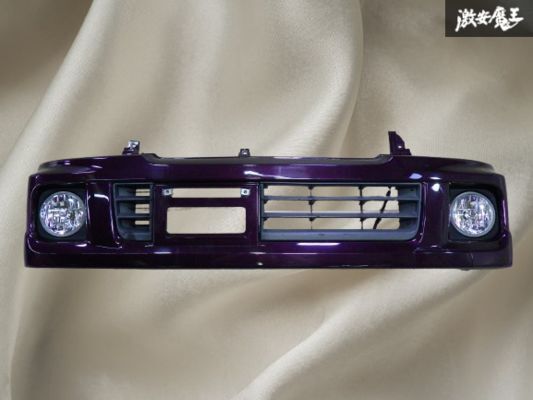 【ストア出品】 SUZUKI スズキ 純正 MH22S ワゴンR RR フロントバンパー 外装 フォグランプ 付 71711-58J6 紫系 即納拍卖