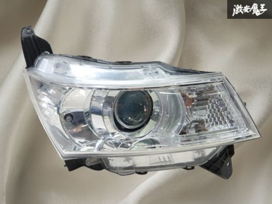 【点灯OK!!】日産 純正 ML21S ルークス 2010年式 HID キセノン ヘッドライト ランプ 右 右側 運転席側 打刻A KOITO 100-59207 棚14-3拍卖