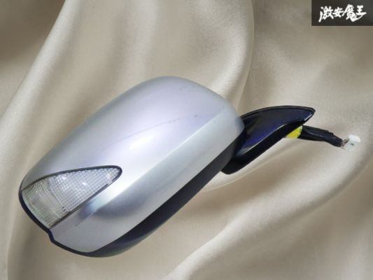 【保証付】 HONDA ホンダ 純正 GE6 GE7 フィット 2012年式 右 右側 運転席側 ドアミラー サイドミラー ミラー NH700M GE8 GE9 棚7-1拍卖