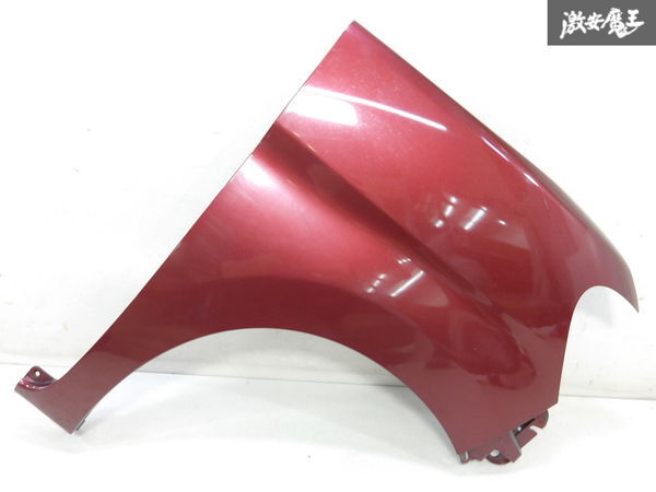 【凹み無し】ダイハツ 純正 LA650S タント フロント フェンダー 右側 運転席側 カラー R67 ファイアークォーツレッドメタリック 棚2F-I-2拍卖