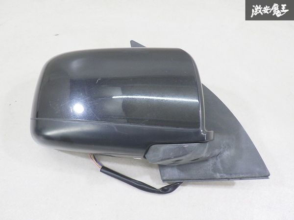 【保証付 実働外し】 日産 純正 NT31 エクストレイル 2008年 ドアミラー サイドミラー 片側のみ G41 ダイヤモンドブラック 5P 即納 棚13-1拍卖
