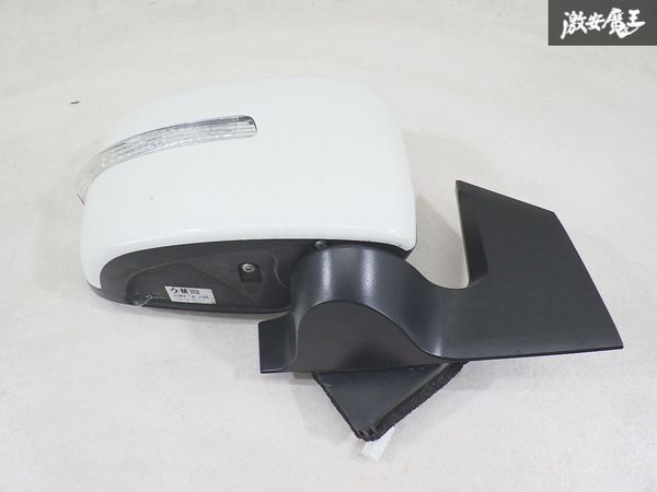 【保証付】 スズキ 純正 MH34S MH44S ワゴンR 2014年 ドアミラー 片側のみ ウインカー 8P ZVH クリスタルホワイトパール 即納 棚7-1拍卖
